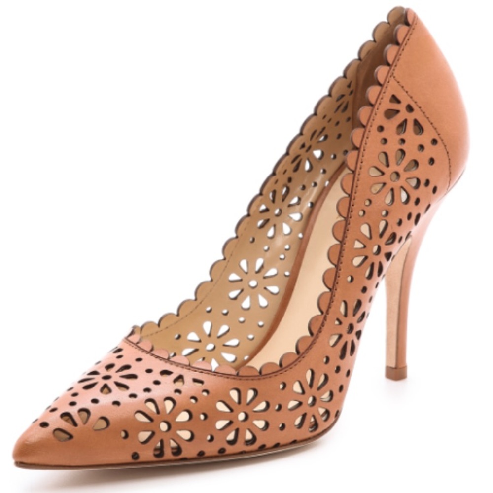 Kate spade leather heels. Made in Italy.